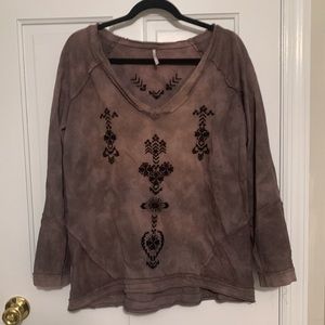 Free People Oversized Boho Sweater (XS)
